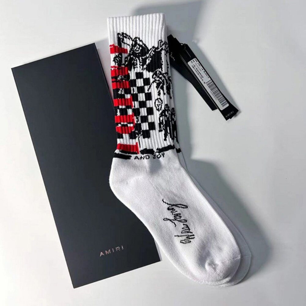 Amiri White Socks